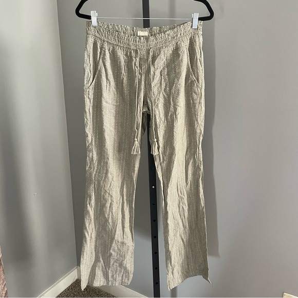 Roxy Oceanside Flared Pants Size Medium - Picture 1 of 5